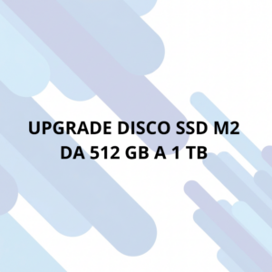 UPGRADE DISCO SSD M2 DA 512 GB A 1 TB